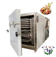 Professioneel laboratoriumgebruikte machine voor het lyofiliseren van groenten, fruit, snoep en andere voedingsmiddelen.