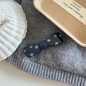 Набор заколок для волос QianJin: Новые элегантные заколки-крабики из ацетата с цветочным узором и стразами для любых причесок - Product Image 6