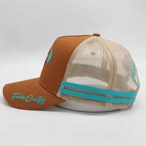 Gorras de Béisbol Tipo Trucker Unisex Deportivas a Rayas de Alta Calidad, Impermeables, de 6 Paneles, con Dos Rayas Estilo Australiano - Product Image 6