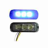 Auto notfall flash strobe led epistar grill lichter mini strobe lichter 12v F3