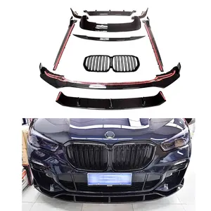 Auto Accessories Body Parts ABS Glossy Black G05 MBM Style Full Set with Grille For BMW New X5 G05 2018+