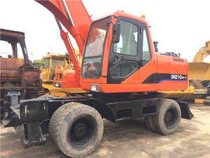 Excavatrice multifonctionnelle sur chenilles originale de la Corée DOOSAN DH210W-7 Hyundai à haut rendement en bon état d'occasion en vente - Product Image 4