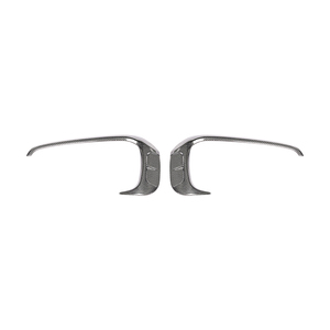 Modification de voiture 2018-2023, pare-chocs avant, calandre en fibre de carbone, cadre des feux de jour pour Cayenne Turbo - Product Image 2