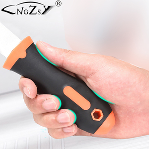 Herramienta de limpieza de vidrio, raspador de eliminación de pegatinas, raspador de afeitar de mango largo E47O - Product Image 3