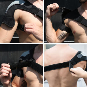 Sırt Duruşu Omuz Destek Kemeri ve Neopren Su Geçirmez Malzemeli Kompresyon Bandı, Özel Logo Seçeneği - Product Image 5