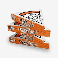 Boîtes en papier kraft personnalisées CHING TA avec fentes, impression couleur CMYK, pour servir des pizzas, des sushis, recyclables, pliables, pour aliments