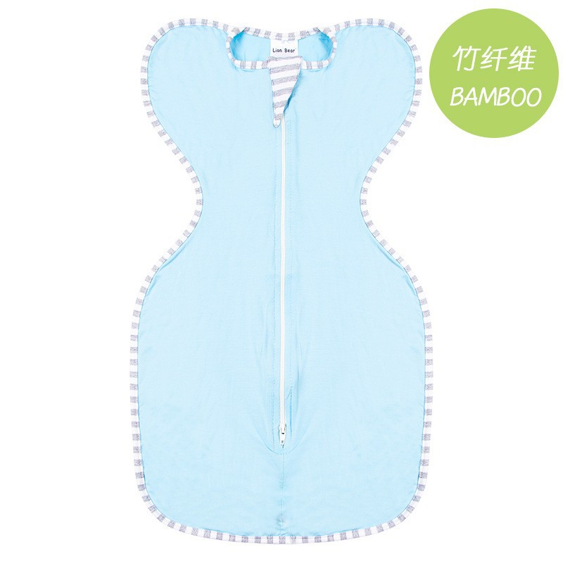 Fibre de bambou bleu clair