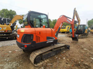 Mini Excavadora Hidráulica Usada Doosan Dx60 de 6 Toneladas, Excavadora Doosan Usada de 6 Toneladas en Venta - Product Image 3