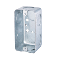 Boîte de jonction électrique rectangulaire 2x4, boîte en métal, de jonction électrique à grande vitesse, Machine à poinçonner, avec ligne de produit, livraison gratuite