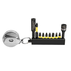 Mini Portable <b>Screwdriver</b> <b>Bit</b> <b>Set</b> 6.35mm S2 Steel Magnetic Torx <b>Bits</b> With Carabiner Keychain Repair Tool - Product Image 1
