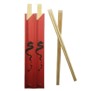 Tek kullanımlık yemek çubukları fabrika doğrudan sağlamak yüksek kaliteli ticari bambu Tensoge çubuk PALILLO CHINO restoran
