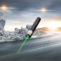 Wupro 851 pointeur laser haute puissance lumière verte super longue distance aventure en plein air mini lampes de poche pointeur de stylo laser