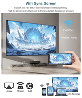 Everycom B7u pro Android 9 3G + 64G soporte 4K Laser Proyector Beamer Laser Projector 4K