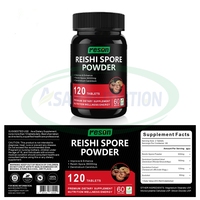 Ausreson - Suplementos de Apoyo Inmunológico con Extracto de Hongo Reishi de Marca Privada, Cápsulas de 500 mg, Cápsulas de Hongo Reishi
