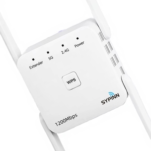 Amplificateur de signal Wi-Fi double bande 5 GHz 1200 Mbps Longue portée Répéteur LAN <span class=keywords><strong>filaire</strong></span> WD-R1203U 4 antennes 2,0 dBi Couverture de 300 à 500 m² - Product Image 3
