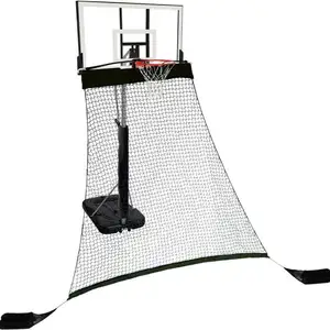 Ağır Polyester Net Rebounder basketbol dönüş sistemi ile yeni açık spor ekipmanı çekim uygulaması