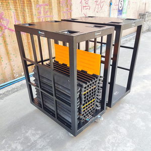 क्मार्क स्टील 2ch 4ch 5ch केबल रक्षक परिवहन वाहक ट्रॉली केबल रैंप कवर कार्ट - Product Image 4