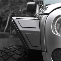 Élargisseurs d'ailes Maiker pour Jeep Wrangler JK 2007+ en acier, garnitures d'ailes, accessoires 4x4