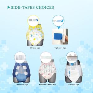 Vente directe d'usine de couches jetables pour adultes super absorbantes ultra épaisses pour ABDL taille XL pulpe de peluches imprimée pour les soins aux personnes âgées - Product Image 5