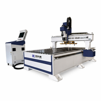 Cuchilla Lineal de 3 Ejes ATC de Alta Tecnología 4x8 pies 1325 1530 para Fábrica de Muebles