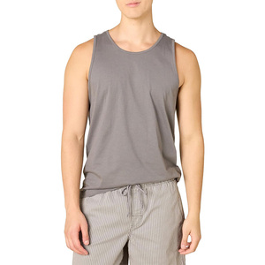 Hot Sale <b>Men's</b> Workout Tank Top Best Price Low MOQ Plus Size Knitted Fitness <b>Singlet</b> - Product Image 3