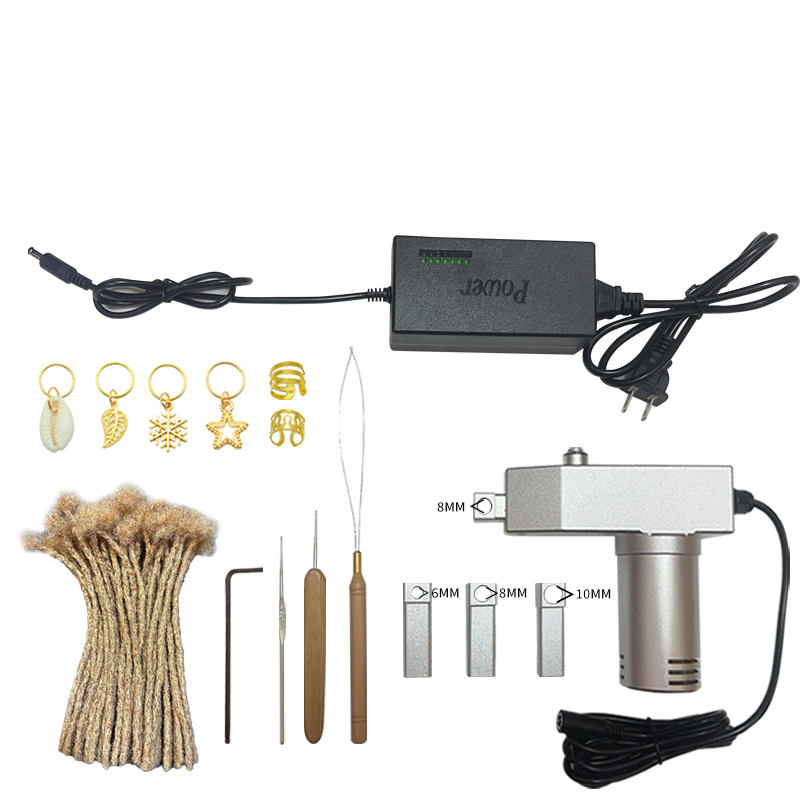 High Speed Dreadlocks Crochet Hair Making Machine