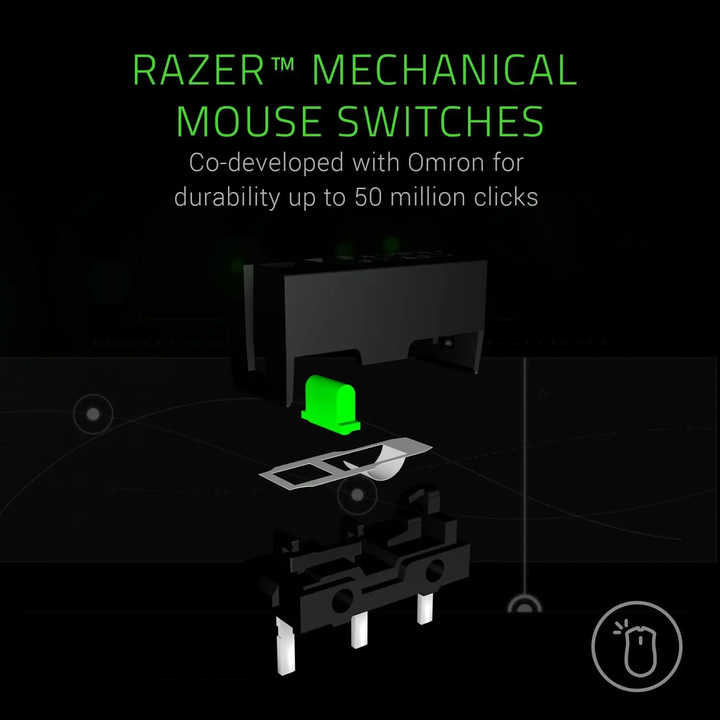 Usb Razer Mamba Elite Performance 5G 16000 DPI Office Silent RGB Laptop Pc Mous Ergonomic Gamer Wired Computer Gaming Mouse