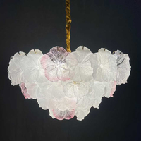 Plafonniers LED de luxe vintage français lustres suspendus en cristal de haute qualité pour la décoration d'hôtel moderne