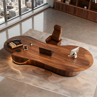 Bureau de direction moderne et luxueux, mobilier de bureau écologique et durable, bureau de direction conçu pour le marché commercial
