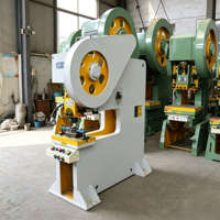 Presse mécanique à table fixe de 16 tonnes, gueule profonde de 700 mm, machine de poinçonnage de tôles métalliques, moteur à double manivelle de haute précision