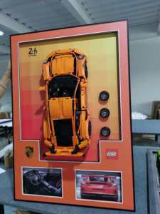 ใช้ร่วมกับไฟ LED ติดผนังเลโก้ได้ พร้อมกรอบรูปตัวต่อประกอบ รวมตัวต่อสำเร็จรูป - Product Image 4