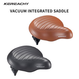 Siège <span class=keywords><strong>de</strong></span> vélo électrique KEREACHY, coussin <span class=keywords><strong>de</strong></span> siège souple imperméable, double <span class=keywords><strong>amortisseur</strong></span>, <span class=keywords><strong>selle</strong></span> à vide, épaissi, élargi, massage - Product Image 2
