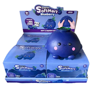 Juguete Antiestrés de Arándanos y Fresas, Juguete Sensorial de TPR Realista, Jumbo, Personalizable, <span class=keywords><strong>Top</strong></span> Ventas 2026 - Product Image 1