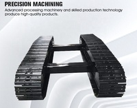 Hobbypioneer — châssis de robot en caoutchouc brossé, vente en gros, 1.5-8ton