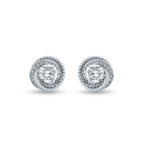 Pendientes de diamantes blancos de lujo hechos a mano con brillo impresionante de precisión y apariencia elegante DE LA India - Product Image 1