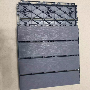 Premium <b>Plastic</b> Wood Composite Flooring for Spa Bathroom Resort Decor Luxury Waterproof Surface - Product Image 1
