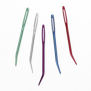 <span class=keywords><strong>Aguja</strong></span> de Coser JP Policromática de Aluminio con Ojo <span class=keywords><strong>Grande</strong></span> para Puntadas a Mano Delicadas y Curvas - Product Image 2