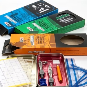 Wholesale Factory 13pcs Super Marshal Math Learning Education Essential Student <b>Drawing</b> Compass Set <b>with</b> Custom Logo - Product Image 6