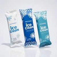 Sachets personnalisés imprimés pour sucettes glacées, bonbons, snacks, aliments pour bébés, aliments pour animaux, sacs en plastique pour barres chocolatées et sucettes glacées