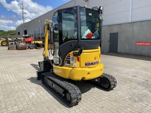 Pelles d'occasion KOMATSU PC35MR, pelle caterpillar mini/roue utilisée, machine de construction technique/PC30MR PC35MR PC40 PC50 - Product Image 3