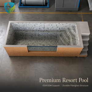 Piscina Container Personalizzata da 20 e 40 Piedi con Bordo Infinity, Piscina Container di Alta Qualità, Produttore di <span class=keywords><strong>Piscine</strong></span> Plug and Play - Product Image 4