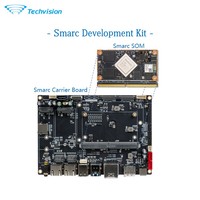 Placa de evaluación Techvision Rockchip Smarc compatible con RK3568, RK3576, RK3588 SOM con múltiples pantallas