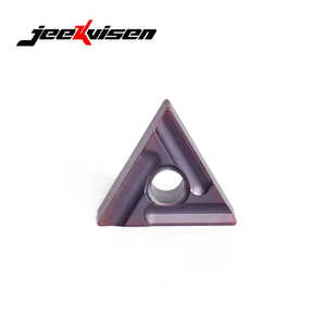 Jeekvisen TNMG160404L-ES PVD-Coated <b>Cemented</b> <b>Carbide</b> CNC Inserts Square Triangle Shape for Lathe for P20 H13 Steel Tungsten <b>Carbide</b> Insert - Product Image 5