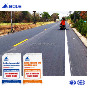 Vernice Termoplastica per Segnaletica Stradale Standard DPWH Filippine, Resistente alle Macchie, Bianca per Autostrade - Product Image 1