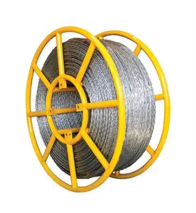 13mm 16mm 18mm 22mm 24mm 26mm 28mm 32mm dubai korea pakistan bangladesh galvanized compact steel wire rope