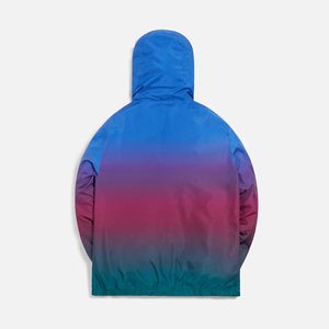Custom <strong>Men's</strong> Windbreaker Track Set Gradient Sublimation Print Jacket Shorts Streetwear Outfit Casual Active Sportswear Running - Product Image 3