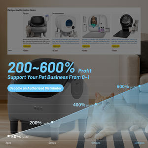 Lavabo eléctrico totalmente automático DRH, caja de arena inteligente para gatos, inodoro para gatos, cajas de arena autolimpiables, caja de arena para inodoro para gatos - Product Image 6