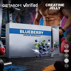 Bâtonnets de gelée de créatine à l'extrait de myrtille OEM, gel de protéines de lactosérum pré-entraînement, suppléments sportifs, suppléments de nutrition pour la salle de sport, suppléments à base de plantes - Product Image 1