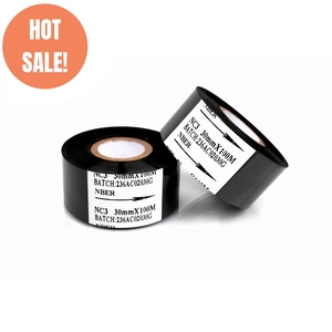 Chiều Rộng 35Mm Chiều Dài 100M Mực Coder Ribbon Dập Nóng Lá Tem Cuộn Ngày Mã Hóa Lá Ribbon - Product Image 3