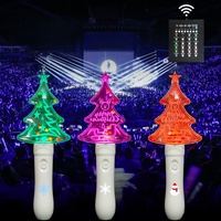Benutzer definierte Weihnachts baum LED bunte Light Stick Festival Dekoration für Werbe party liefert Weihnachts geschenke